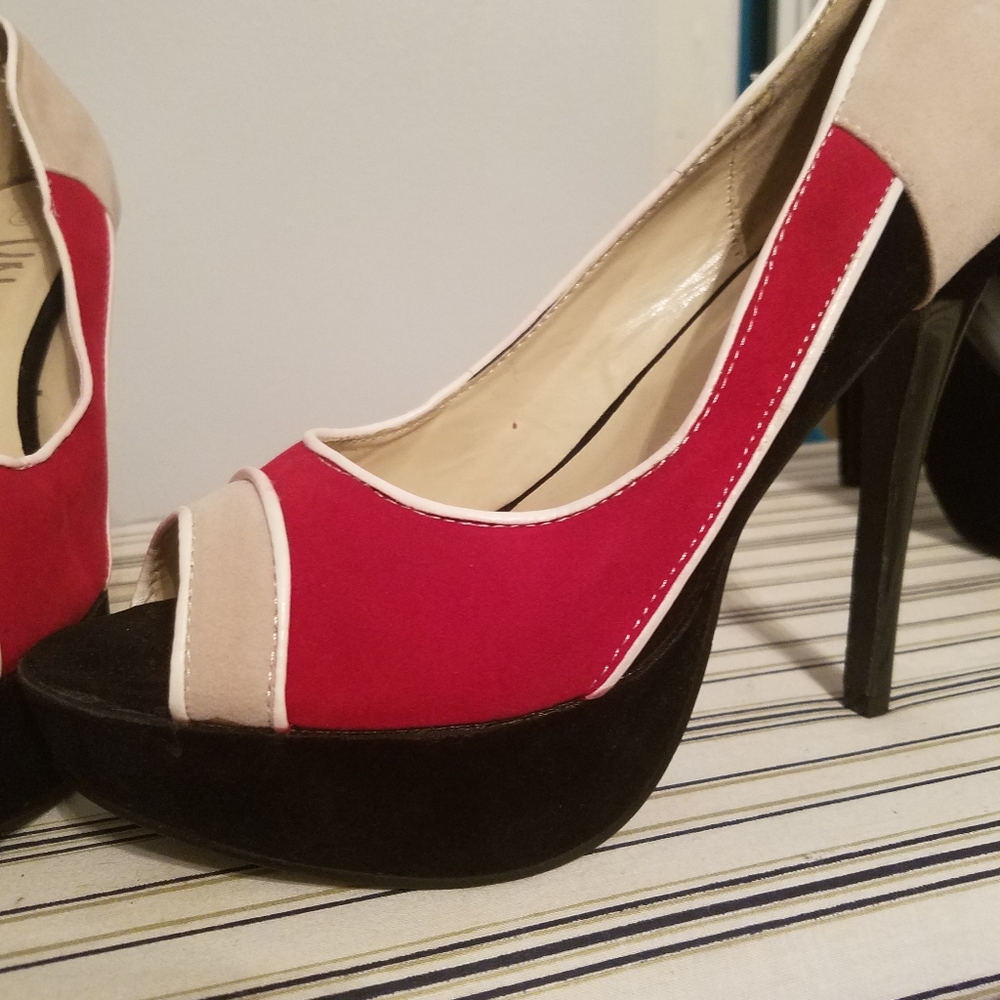 Beautiful Open toe high heels